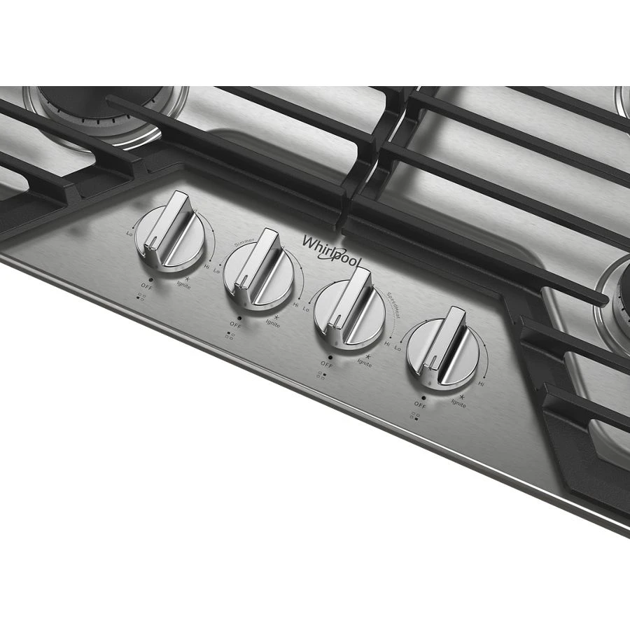 30-inch Gas Cooktop with EZ-2-Lift™ Hinged Cast-Iron Grates view 4