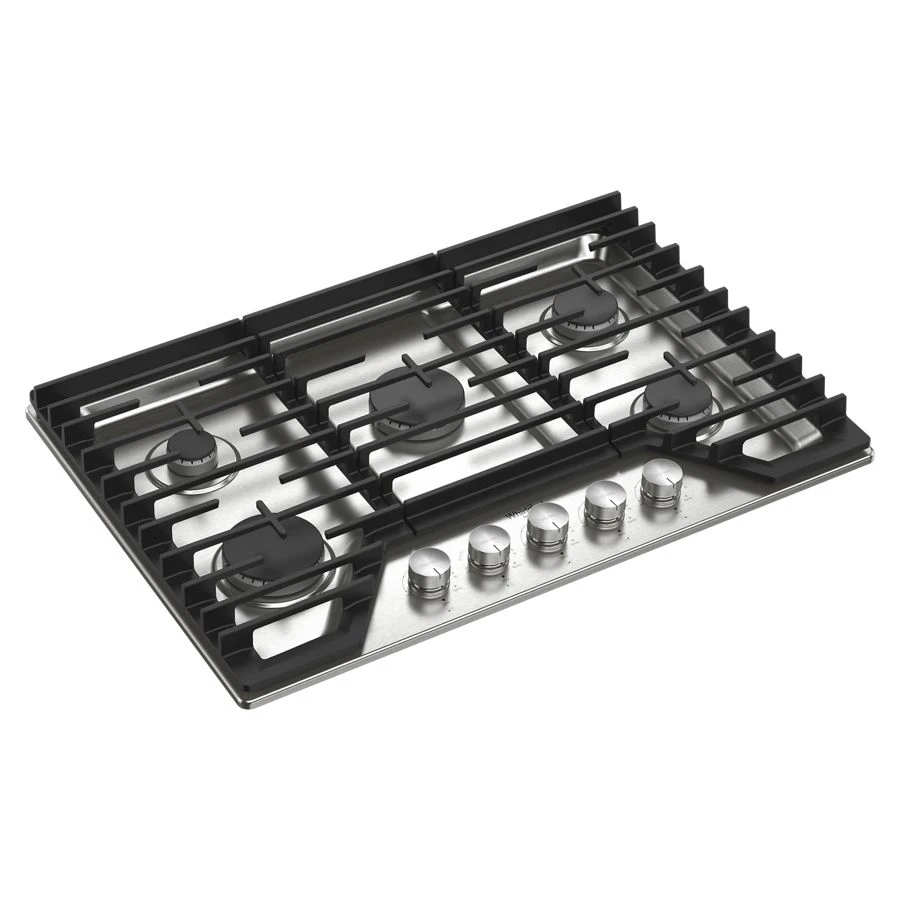 30-inch Gas Cooktop with 5 Burners and EZ-2-Lift™ Hinged Cast-Iron Grates view 11