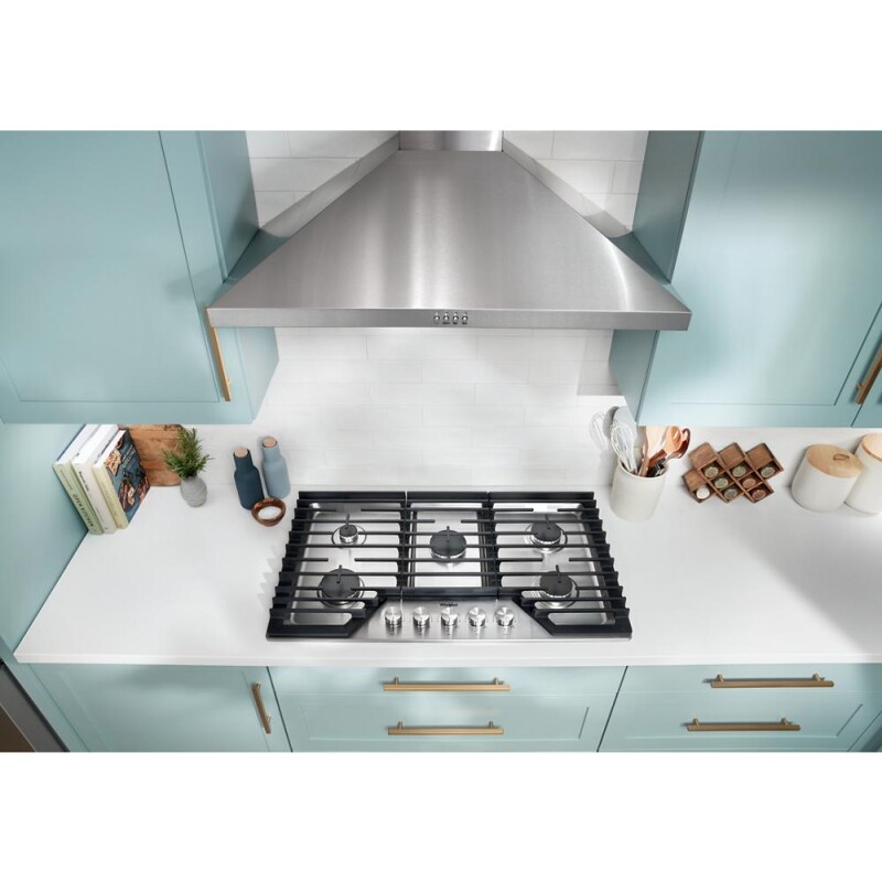 36-inch Gas Cooktop with Fifth Burner WCGK7036PS