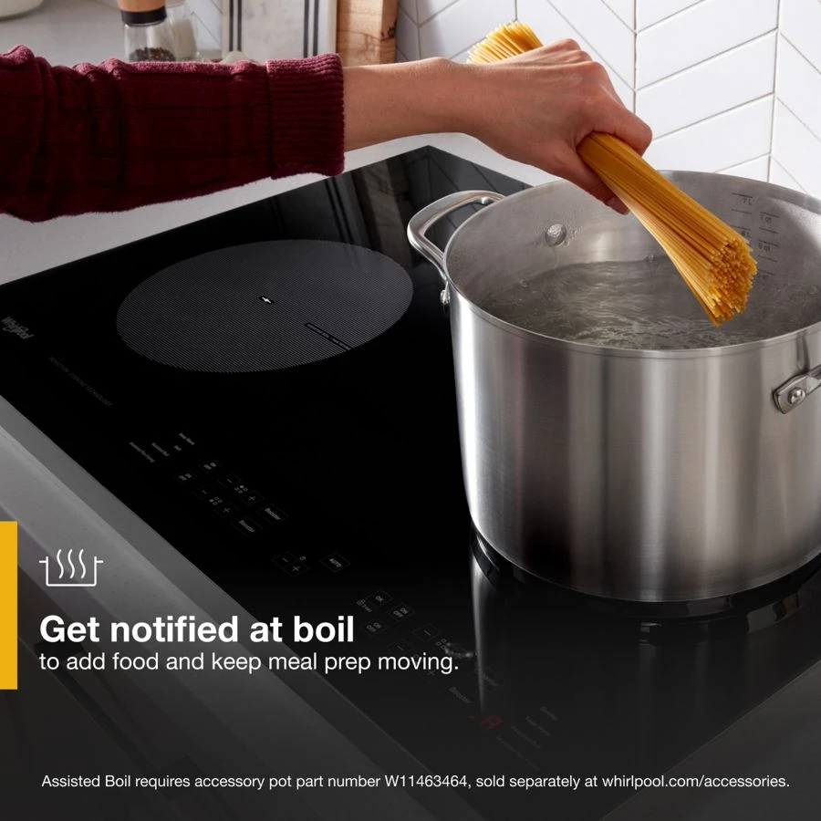 30-Inch Induction Cooktop WCI55US0JS