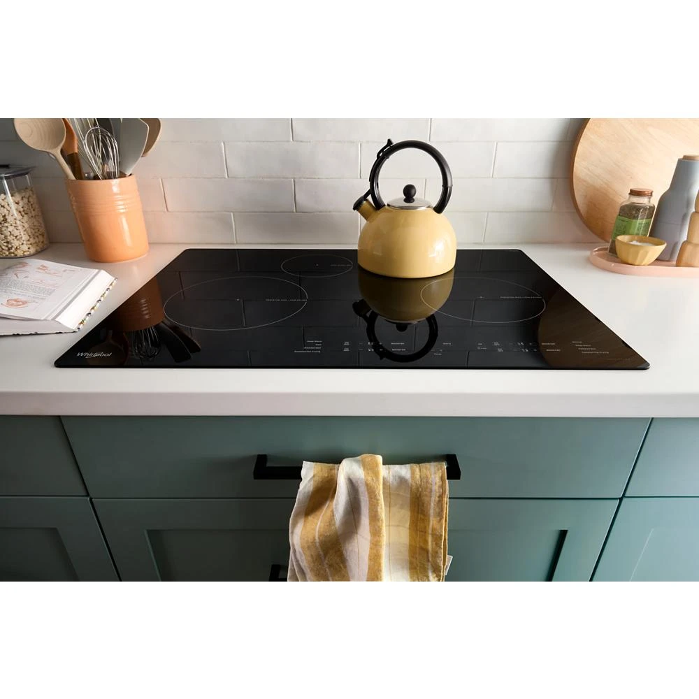30" Induction Cooktop with WipeClean™ Coating - 4 Elements WCIT6030SB