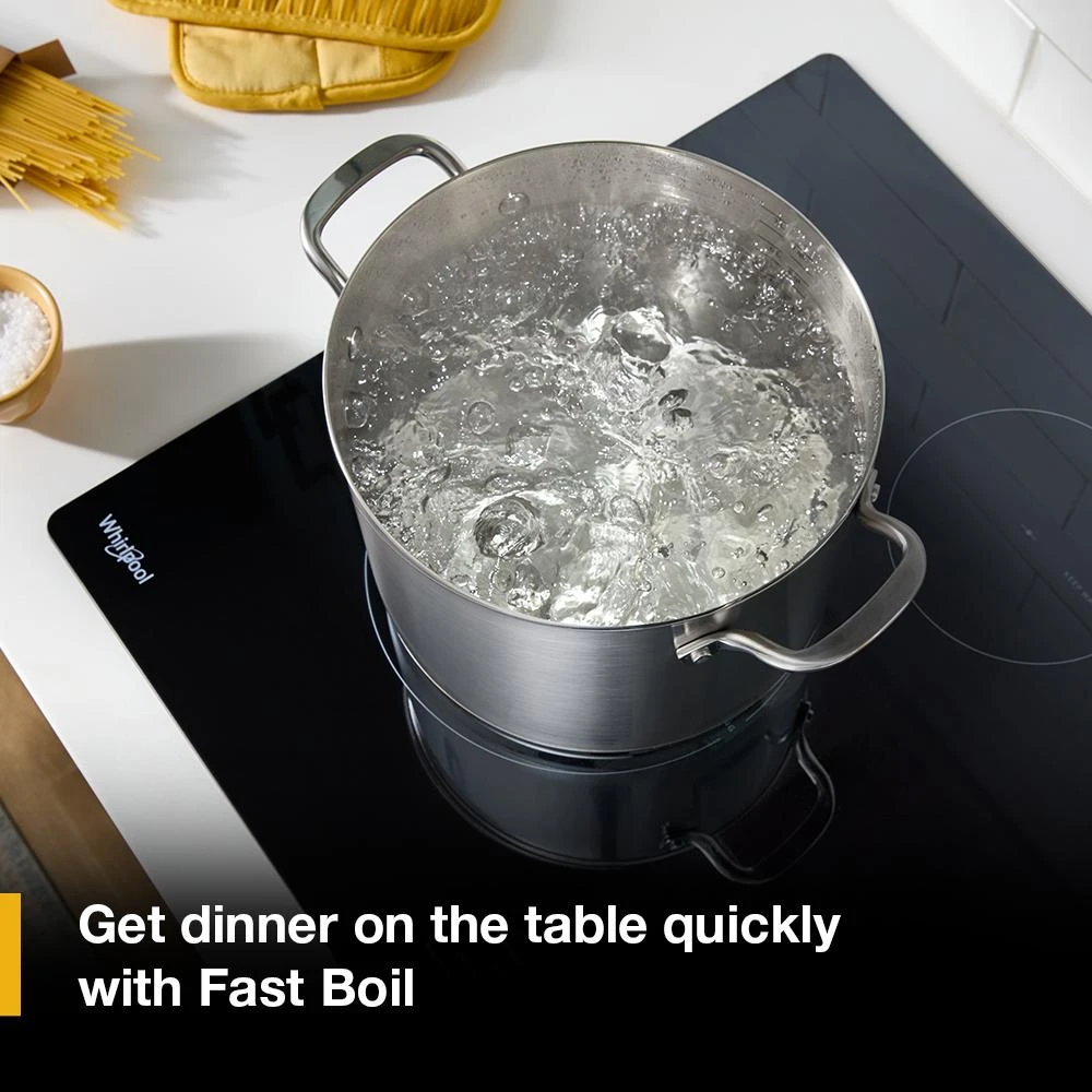 30" Induction Cooktop with WipeClean™ Coating - 4 Elements WCIT6030SB