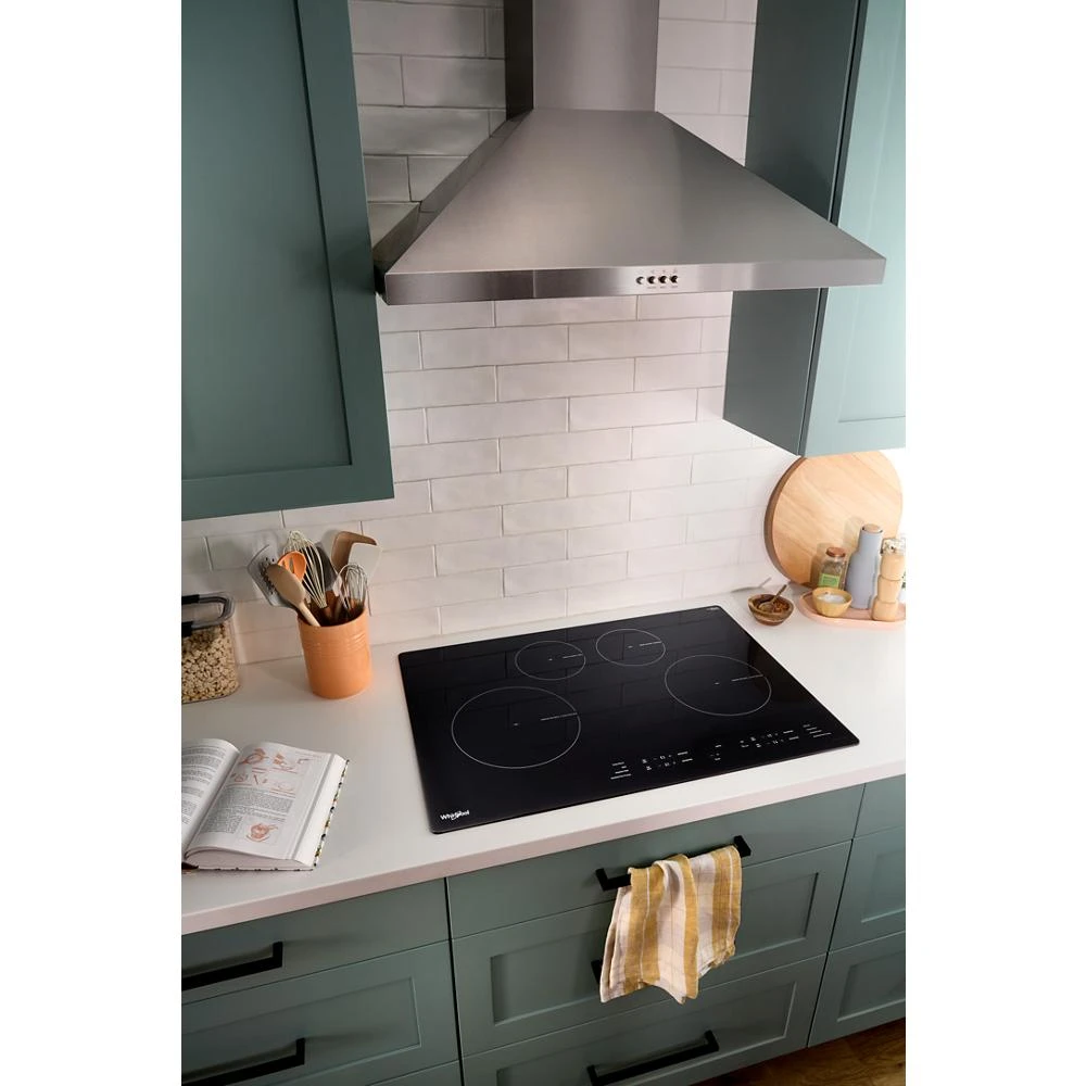 30" Induction Cooktop with WipeClean™ Coating - 4 Elements WCIT6030SB