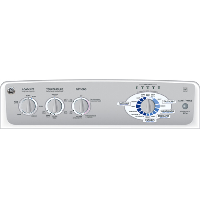 3.5 Cu. Ft. King-size Capacity Washer with Stainless Steel Basket WCRE6270HWW, product image 2 of 2