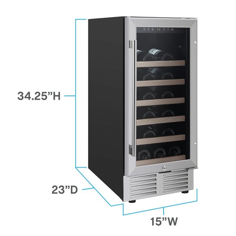 Avanti 30 Bottle Wine Cooler WCS31Z3SIS