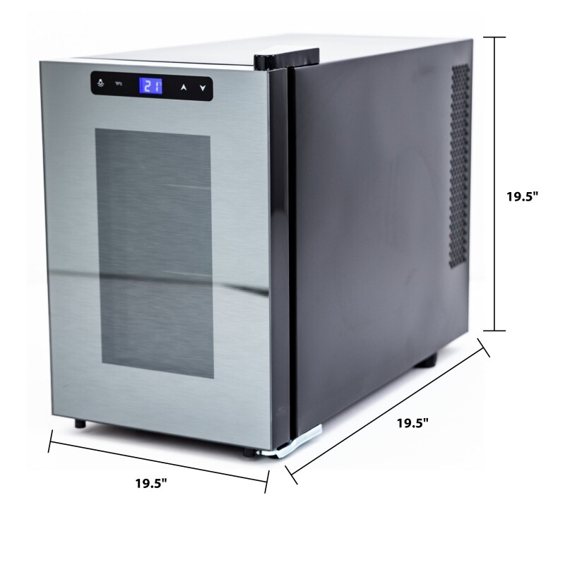 Avanti 6 Bottle Wine Cooler WCT6C4S, product image 2 of 6