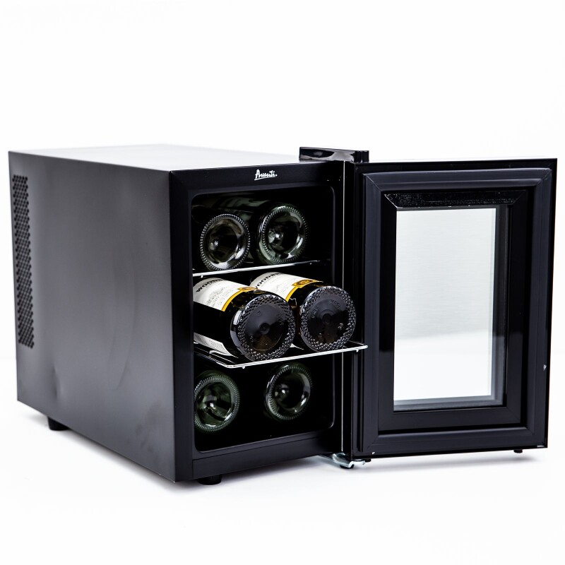 Avanti 6 Bottle Wine Cooler WCT6C4S, product image 3 of 6