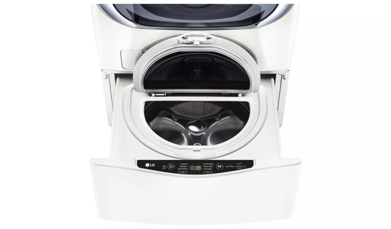 1.0 cu. ft. LG SideKick™ Pedestal Washer, LG TWINWash™ Compatible WD100CW