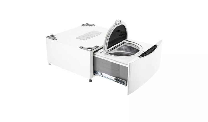 1.0 cu. ft. LG SideKick™ Pedestal Washer, LG TWINWash™ Compatible WD100CW