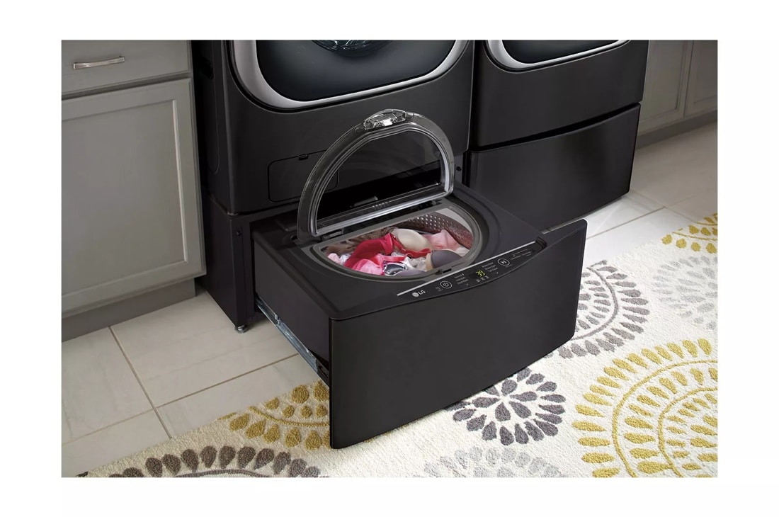 1.0 cu. ft. LG SideKick™ Pedestal Washer, LG TWINWash™ Compatible view 10