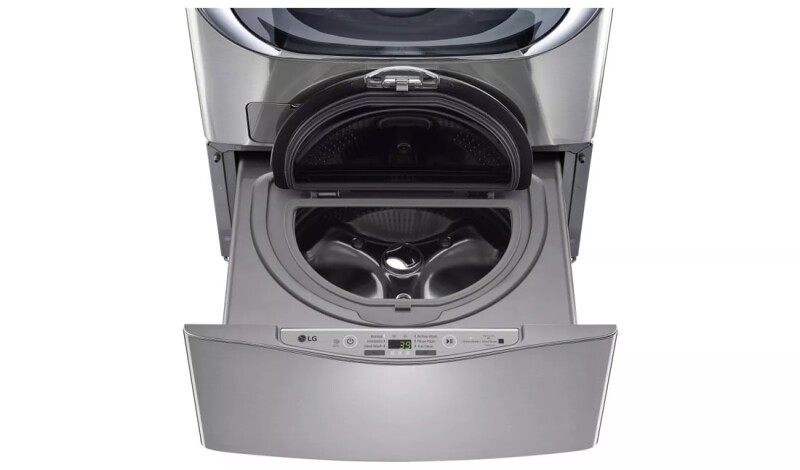 1.0 cu. ft. LG SideKick™ Pedestal Washer, LG TWINWash™ Compatible view 2