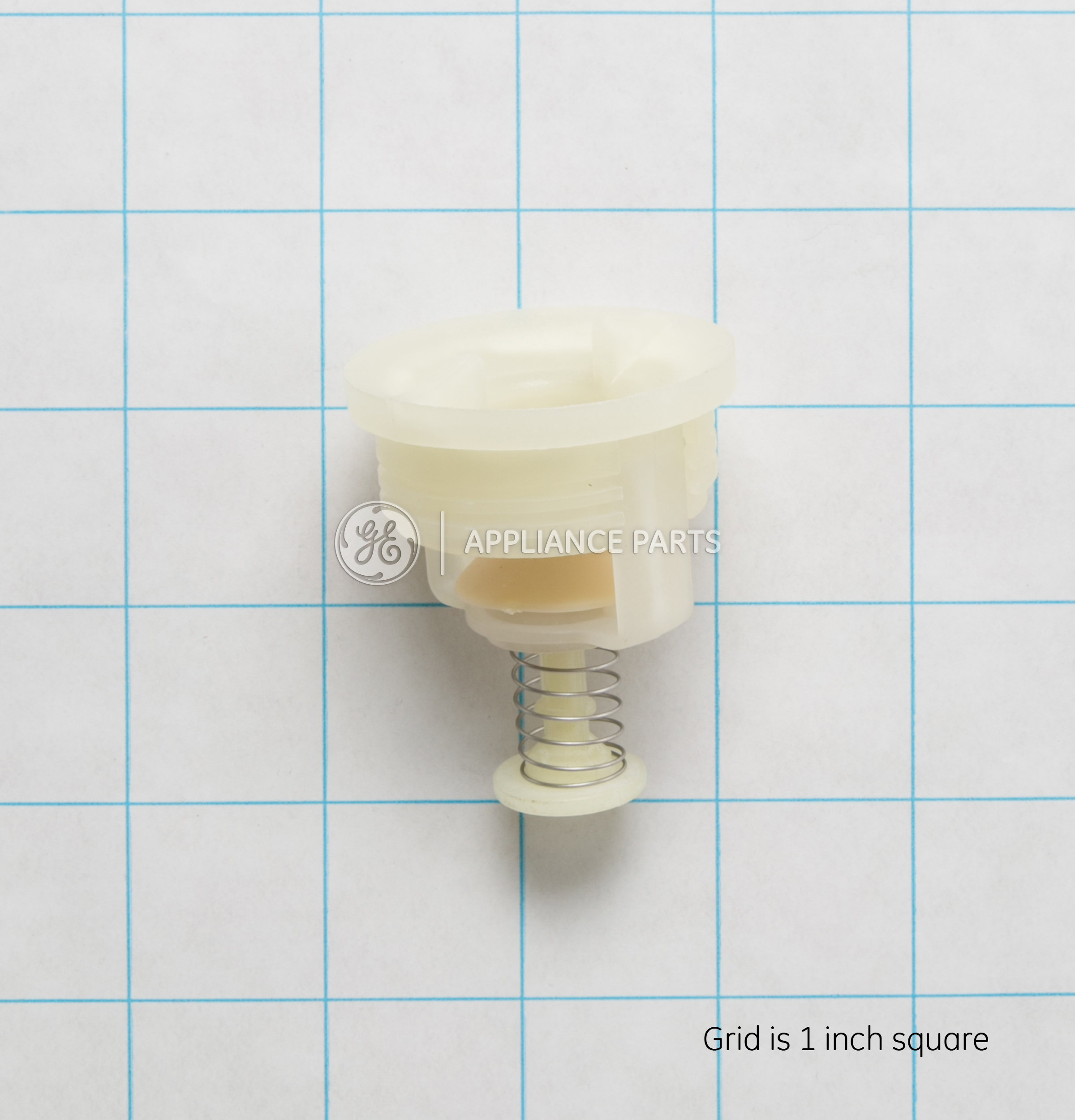 Dishwasher piston and nut assembly WD24X10018, product image 4 of 4
