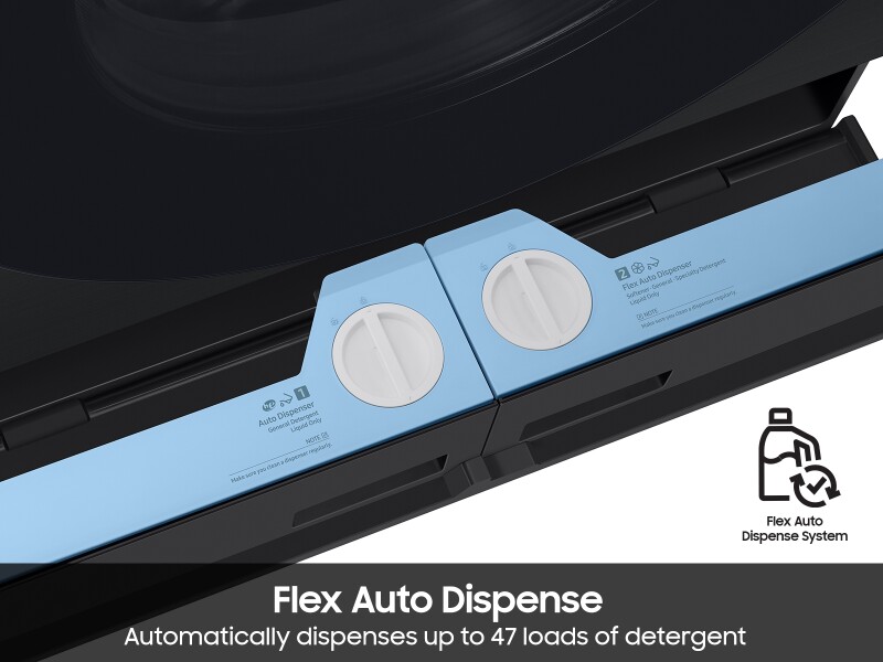Bespoke AI All-in-One Ventless Combo AI Home 7" LCD Display AI OptiWash™ and Dry 5.3 cu.ft. WD53DBA900HBA1