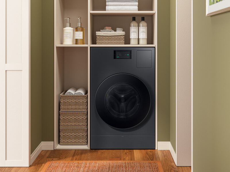 Bespoke AI All-in-One Ventless Combo AI Home 7" LCD Display AI OptiWash™ and Dry 5.3 cu. ft. WD53DBA900HZA1