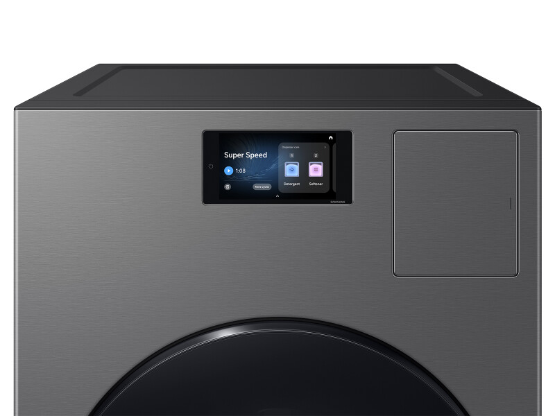 5.3 cu. ft. Bespoke AI Laundry Vented Combo™ All-in-One Ultra Capacity Washer and Electric Dryer with AI Home in Dark Steel view 11