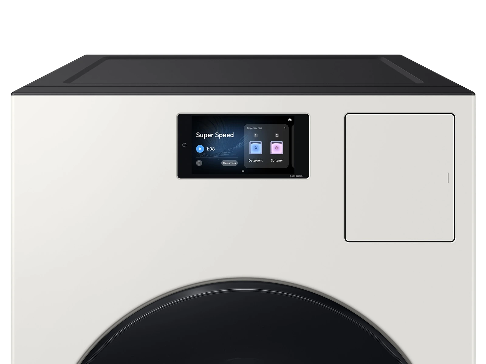 Bespoke AI All-in-One Vented Combo AI Home 7" LCD Display AI OptiWash™ & Dry 5.3 cu.ft. WD90F53AVYUS