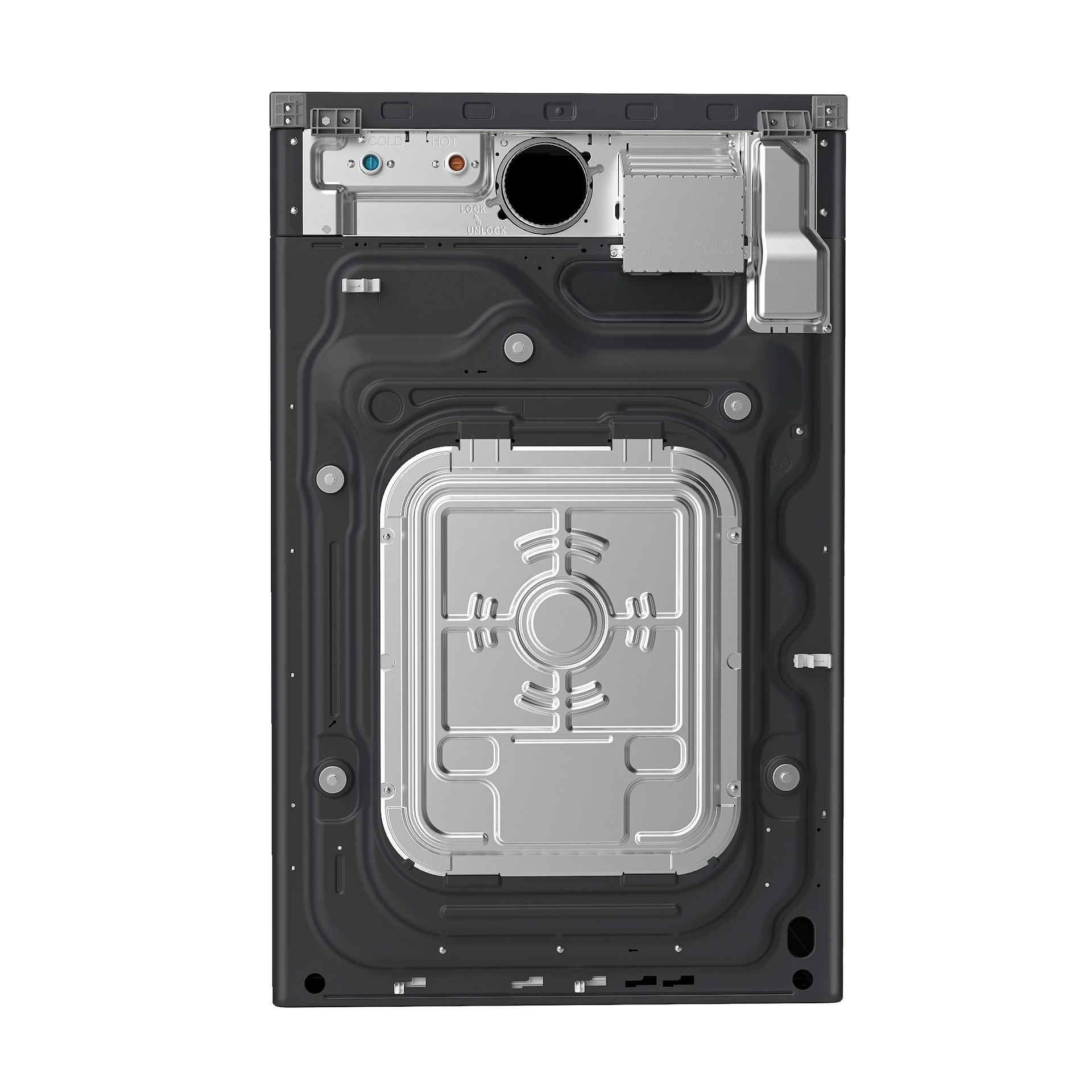 Bespoke AI All-in-One Vented Combo AI Home 7" LCD Display AI OptiWash™ & Dry 5.3 cu.ft. WD90F53AVYUS