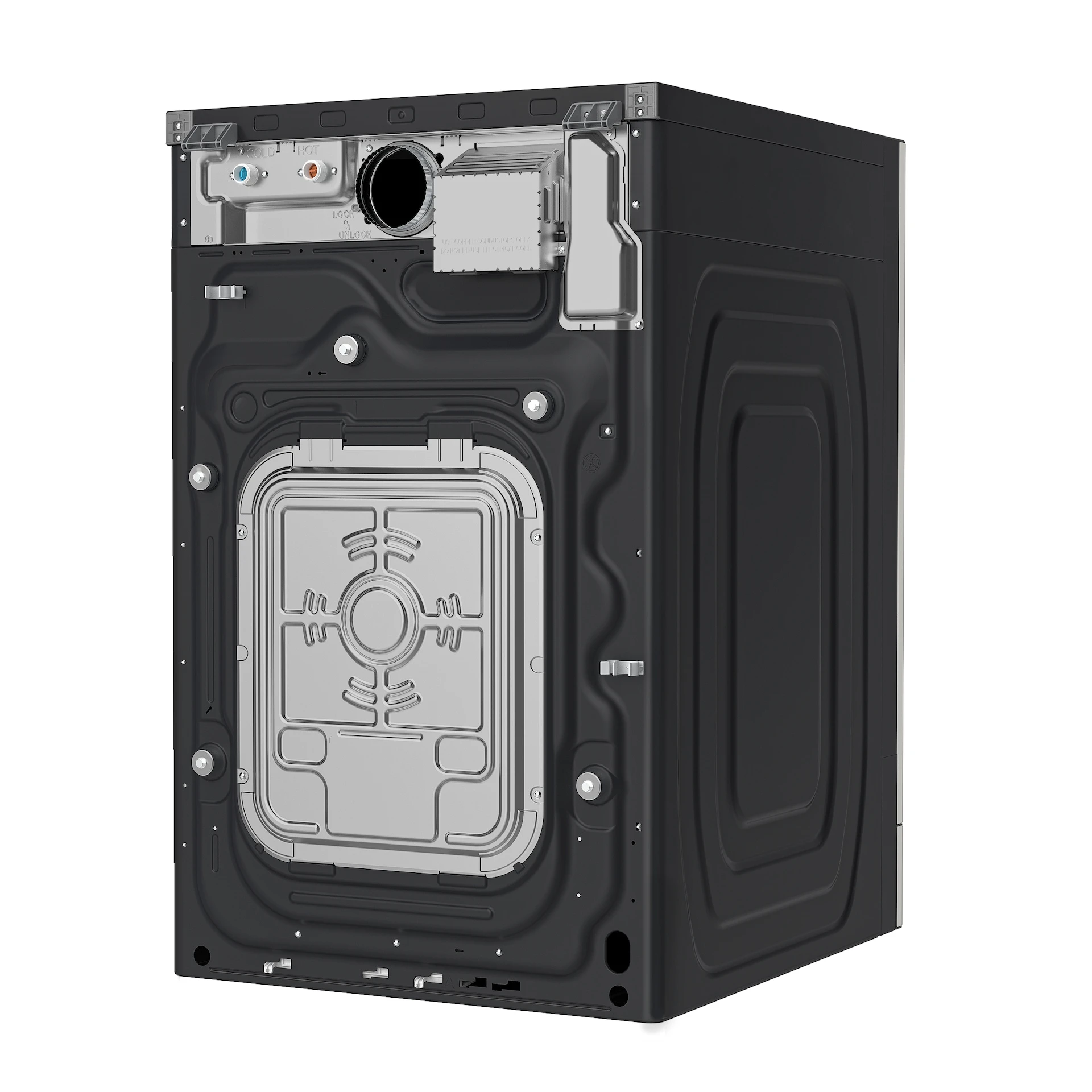 Bespoke AI All-in-One Vented Combo AI Home 7" LCD Display AI OptiWash™ & Dry 5.3 cu.ft. WD90F53AVYUS