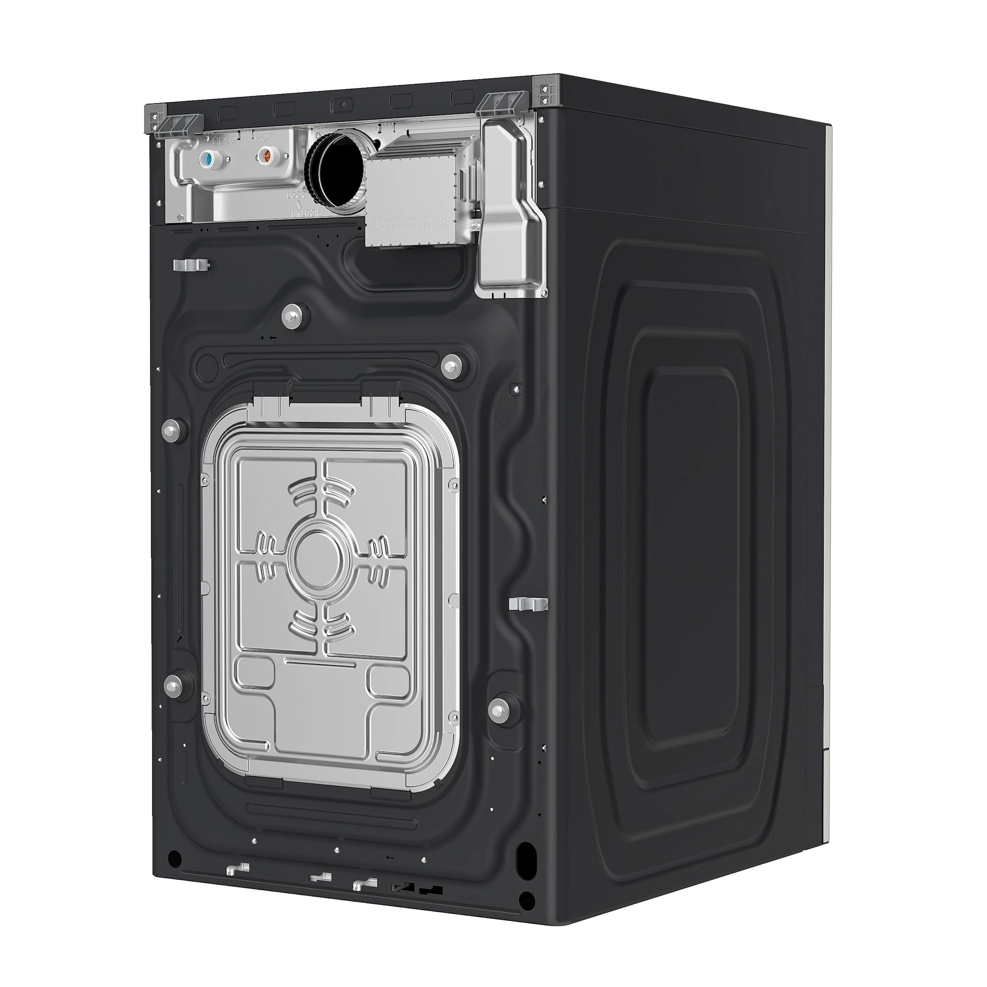 Bespoke AI All-in-One Vented Combo AI Home 7" LCD Display AI OptiWash™ & Dry 5.3 cu.ft. WD90F53AVYUS
