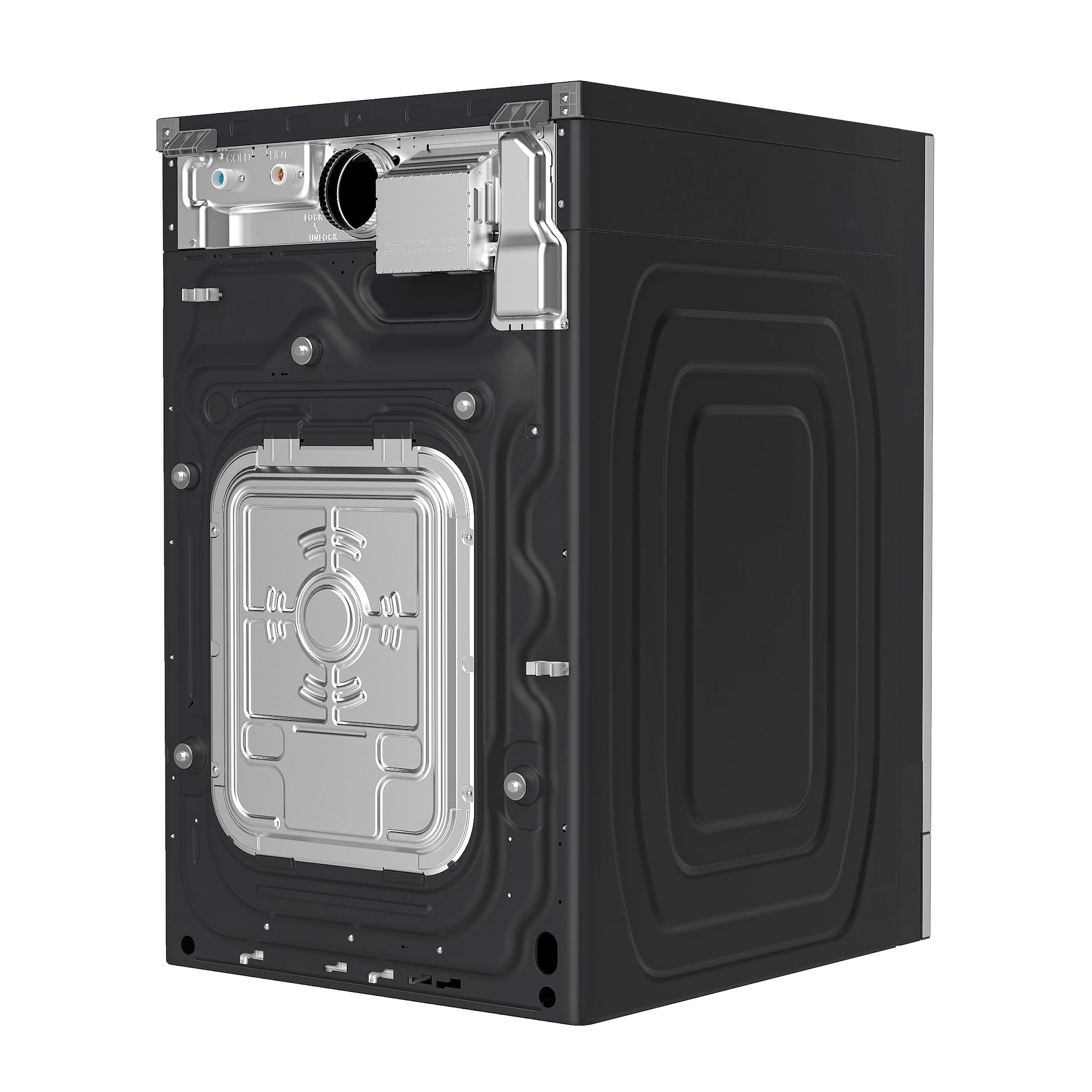 Bespoke AI All-in-One Vented Combo AI Home 7" LCD Display AI OptiWash™ & Dry 5.3 cu.ft. WD90F53AVYUS