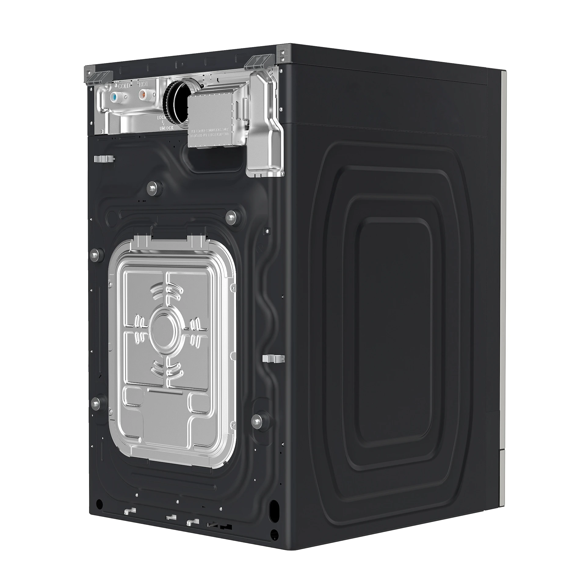 Bespoke AI All-in-One Vented Combo AI Home 7" LCD Display AI OptiWash™ & Dry 5.3 cu.ft. WD90F53AVYUS