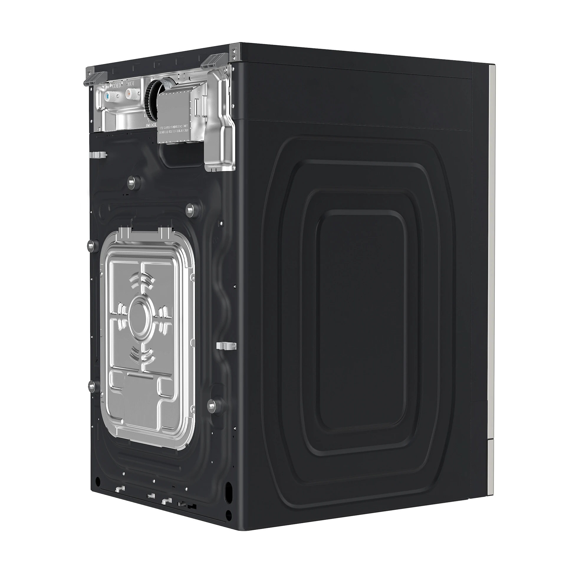 Bespoke AI All-in-One Vented Combo AI Home 7" LCD Display AI OptiWash™ & Dry 5.3 cu.ft. WD90F53AVYUS
