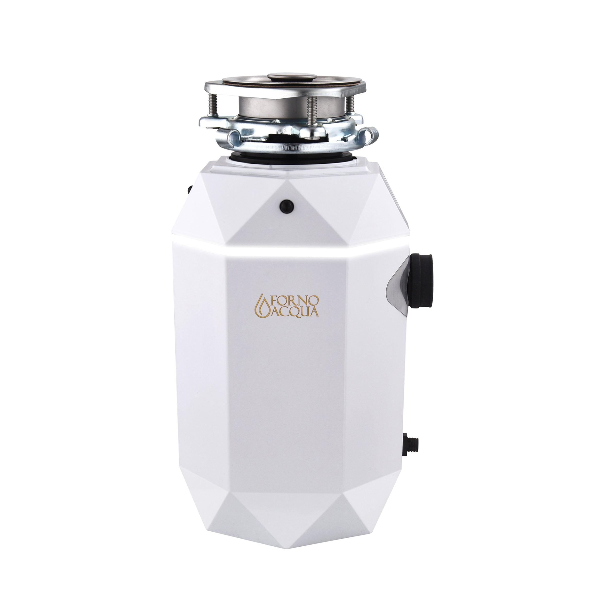 ACQUA BrightDIAMOND 3/4HP Super Quiet Garbage Disposal Corded with Motion Sensor Cabinet Light & Pre-Wired Air Switch WDD075TA2MS