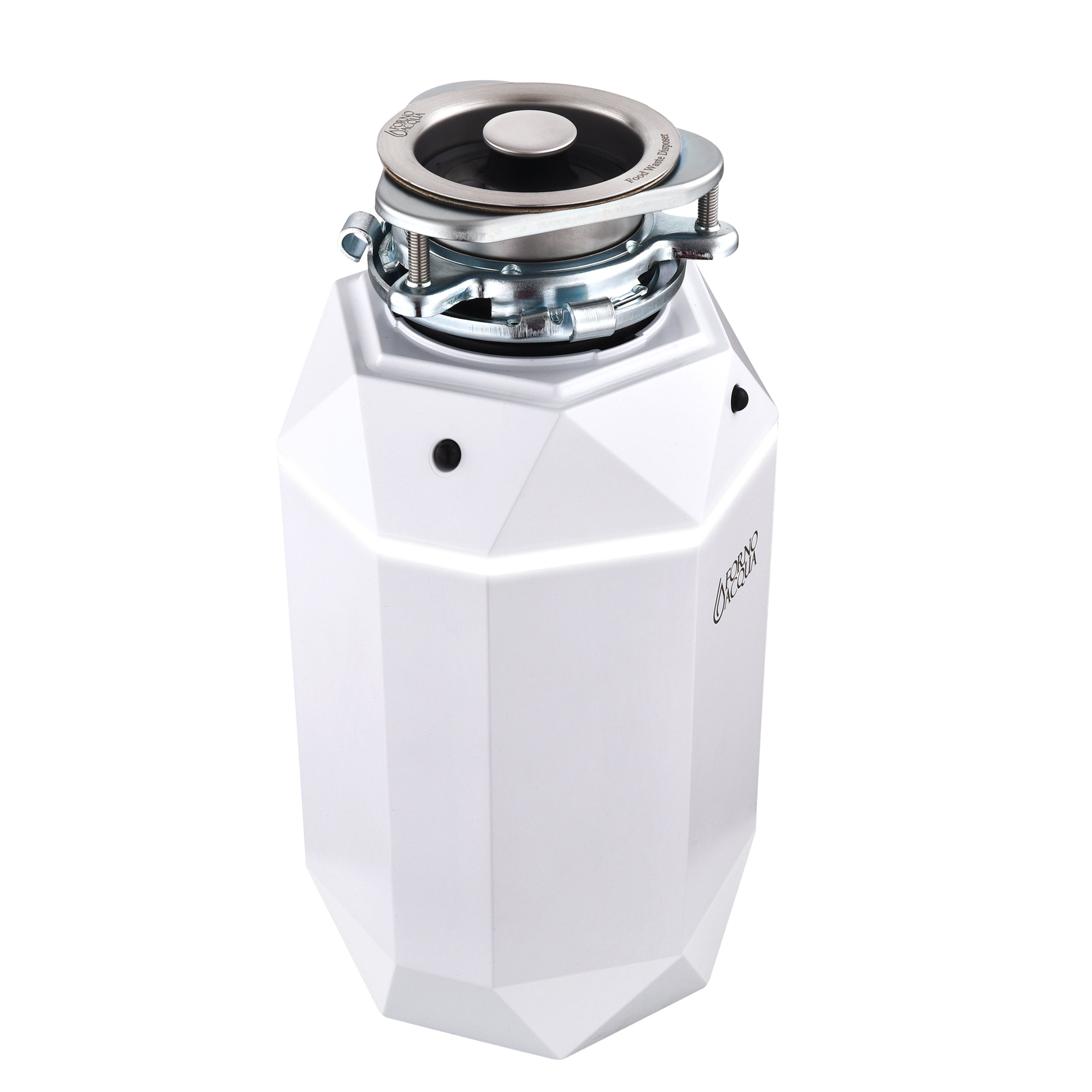 ACQUA BrightDIAMOND 1HP Super Quiet Garbage Disposal Corded with Motion Sensor Cabinet Light & Pre-Wired Air Switch WDD100TA2MS