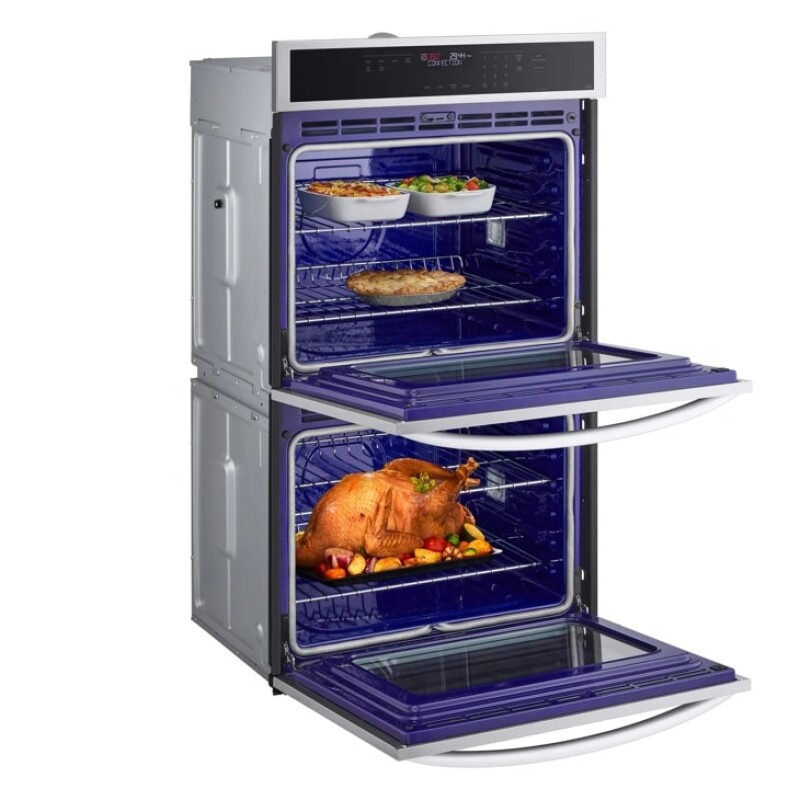 9.4 Cu. Ft. Smart Wi-fi Enabled Double Wall Oven WDEP9421S