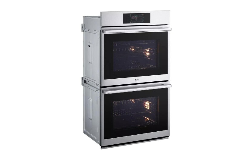 9.4 cu. ft. Smart InstaView® Electric Double Built-In Wall Oven with Air Fry & Steam Sous Vide view 4