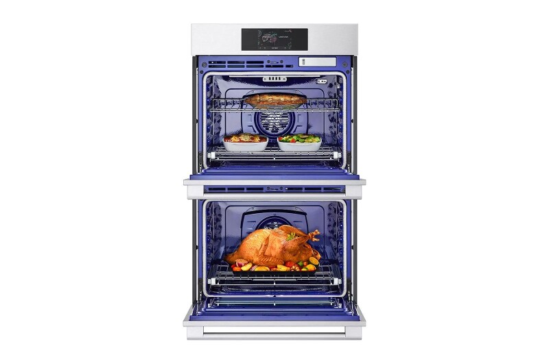 9.4 cu. ft. Smart InstaView® Electric Double Built-In Wall Oven with Air Fry & Steam Sous Vide view 13