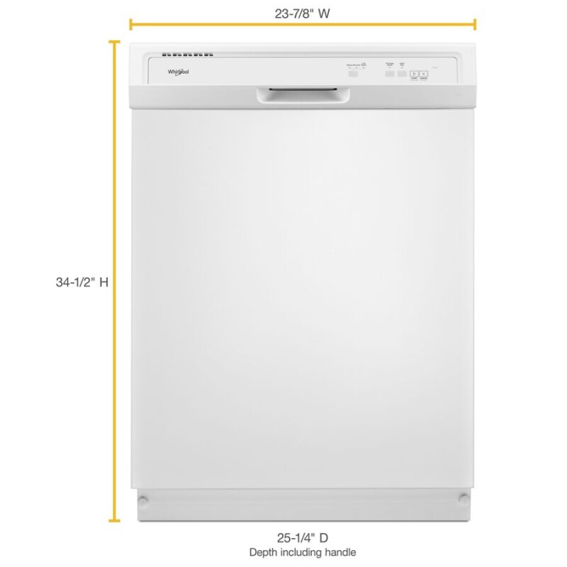 Buy Whirlpool Heavy-Duty Dishwasher with 1-Hour Wash Cycle