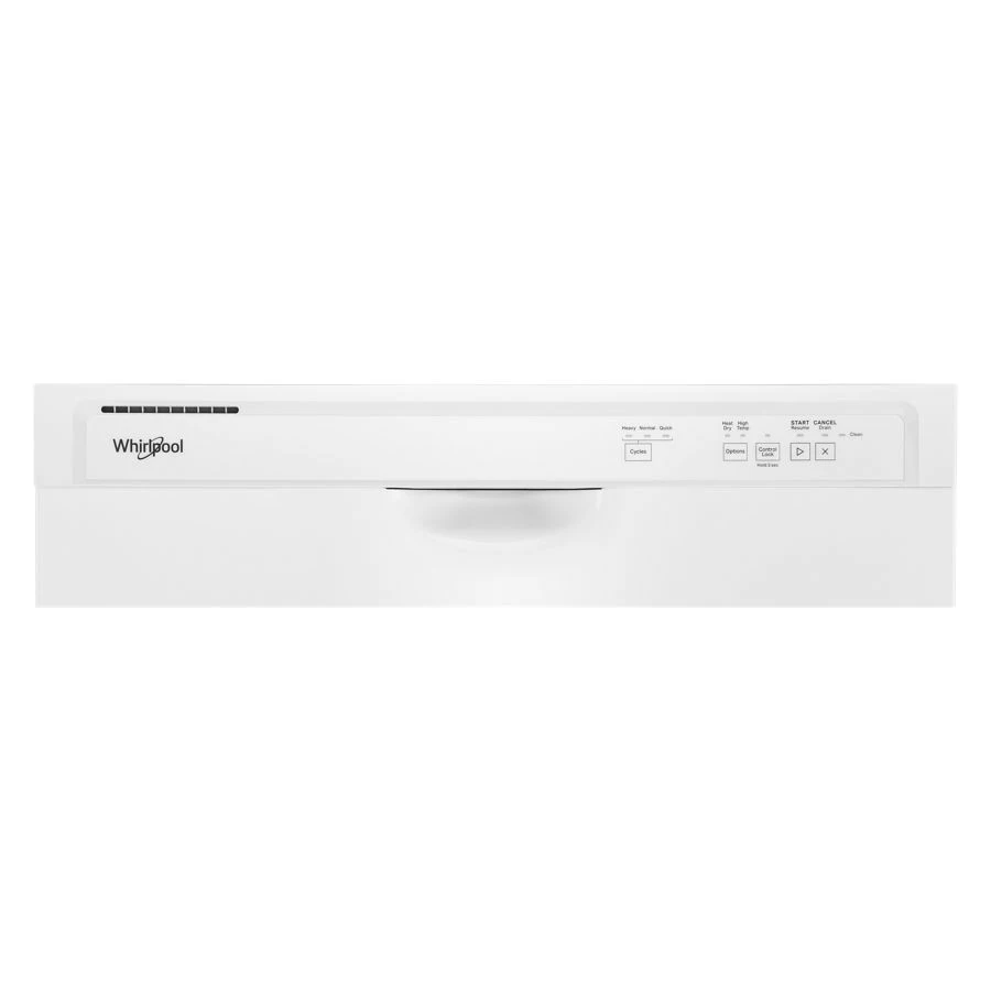 Quiet Dishwasher with Heated Dry and Factory-Installed Power Cord WDF331PAMW