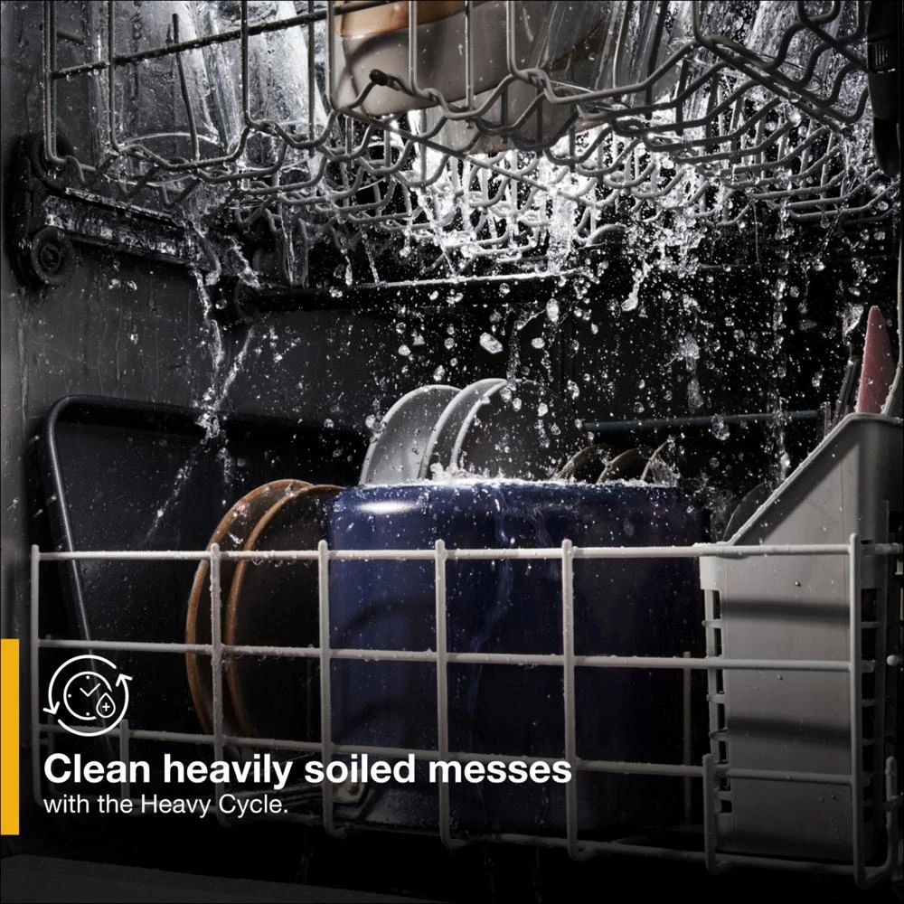 Quiet Dishwasher with Boost Cycle WDF341PAPT