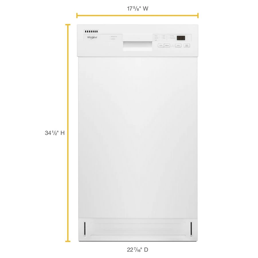 Small-Space Compact Dishwasher with Stainless Steel Tub view 11