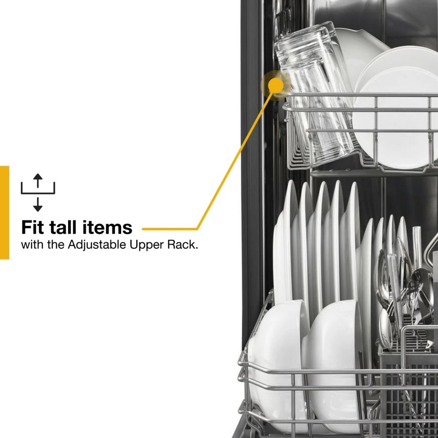 Quiet Dishwasher with Stainless Steel Tub view 5