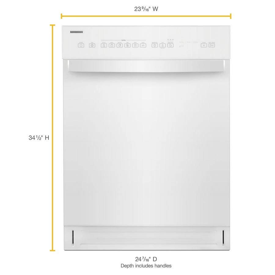 Quiet Dishwasher with Stainless Steel Tub view 11
