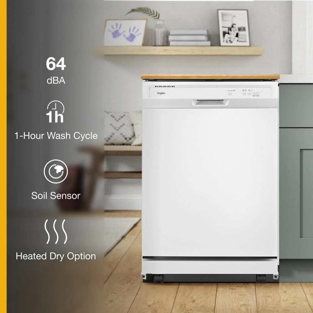 Heavy-Duty Dishwasher with 1-Hour Wash Cycle view 10