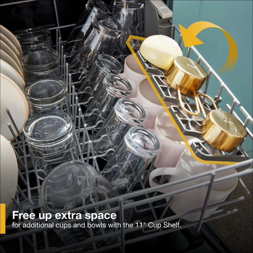 Quiet Dishwasher with Adjustable Upper Rack view 16