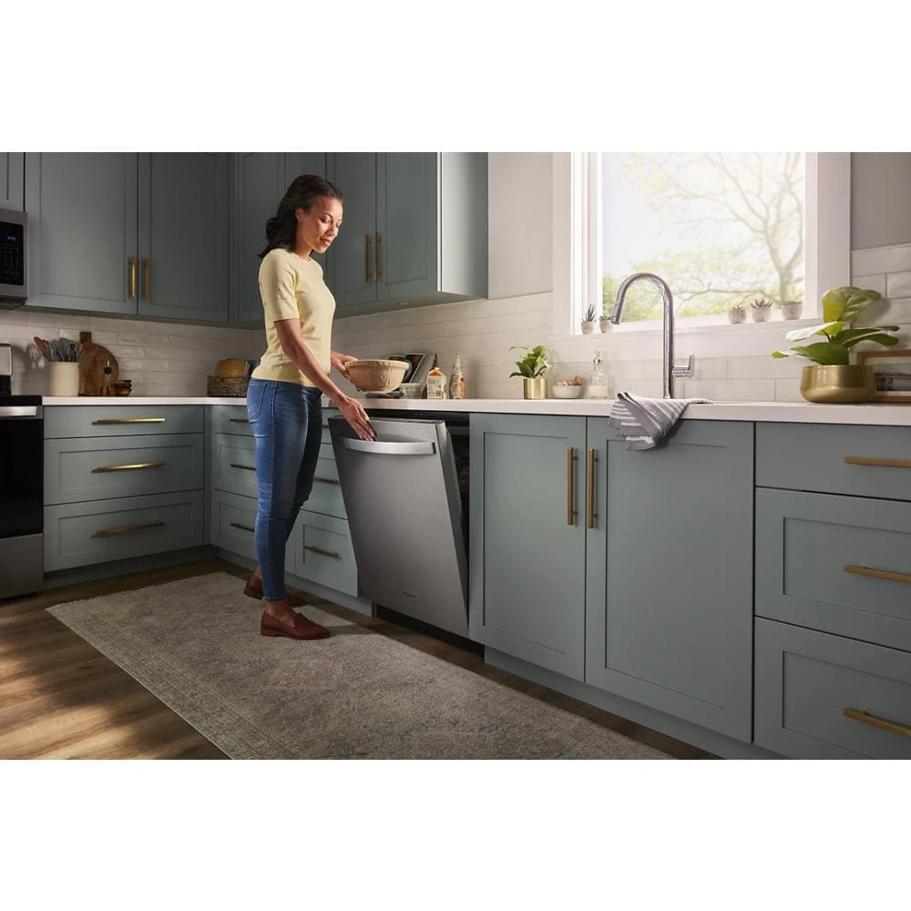 Quiet Dishwasher with Adjustable Upper Rack view 13