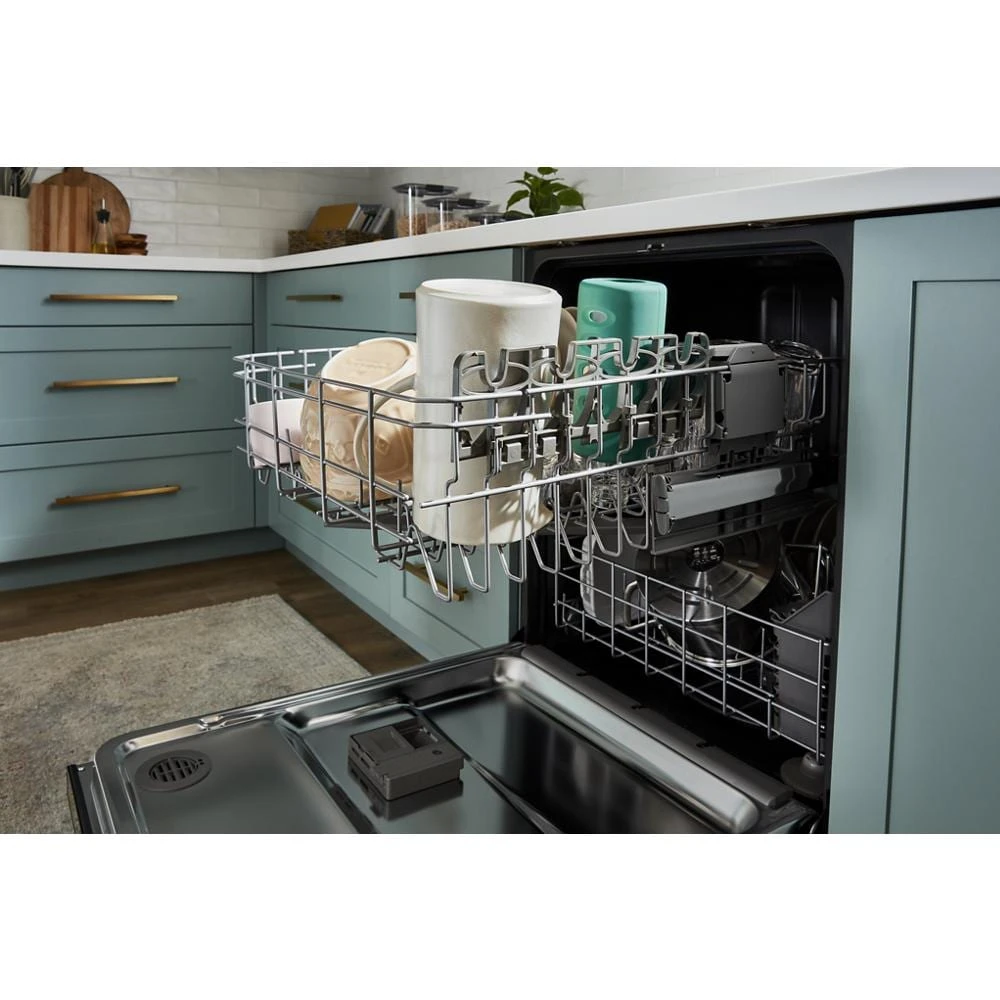 Quiet Dishwasher with Adjustable Upper Rack view 10