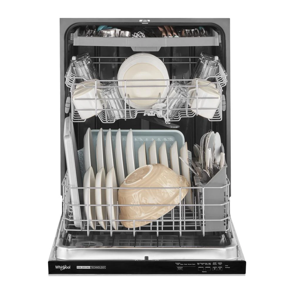 Quiet Dishwasher with 3rd Rack and Pocket Handle view 25