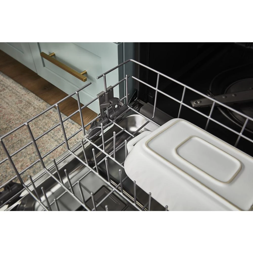 Quiet Dishwasher with 3rd Rack and Pocket Handle view 28