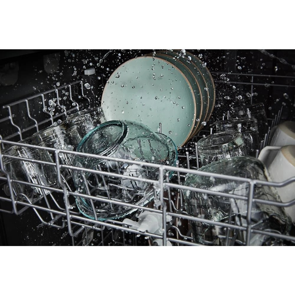 Quiet Dishwasher with 3rd Rack and Pocket Handle view 32