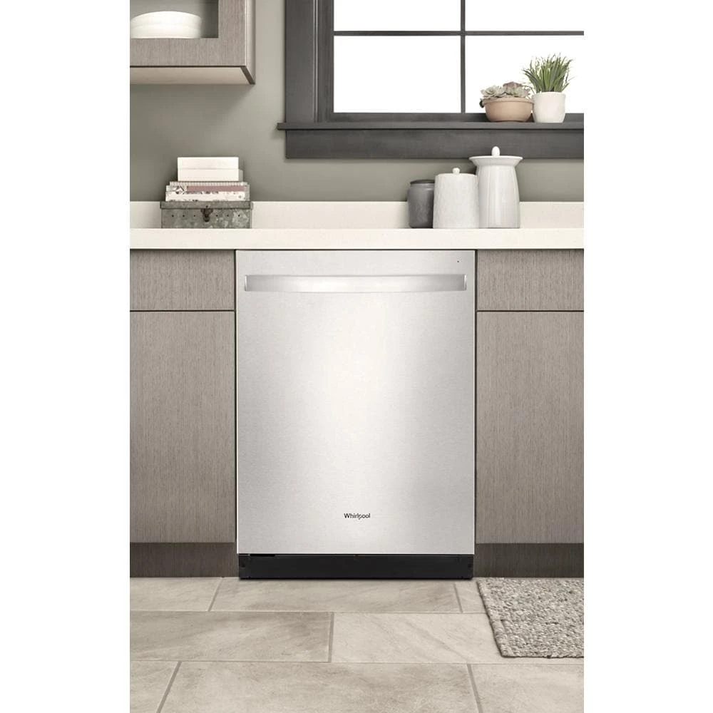 Quiet Dishwasher with 3rd Rack and Pocket Handle view 33
