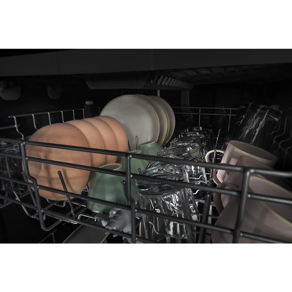 Quiet Dishwasher with 3rd Rack and Pocket Handle view 12