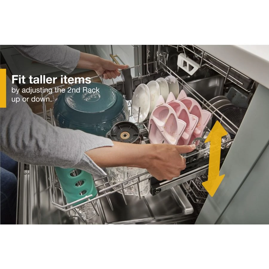 Pocket Handle Dishwasher with 3rd Rack & Large Capacity WDPA70SAMZ, product image 6 of 11