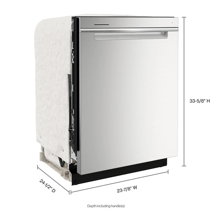 Pocket Handle Dishwasher with 3rd Rack & Large Capacity WDPA70SAMZ, product image 11 of 11