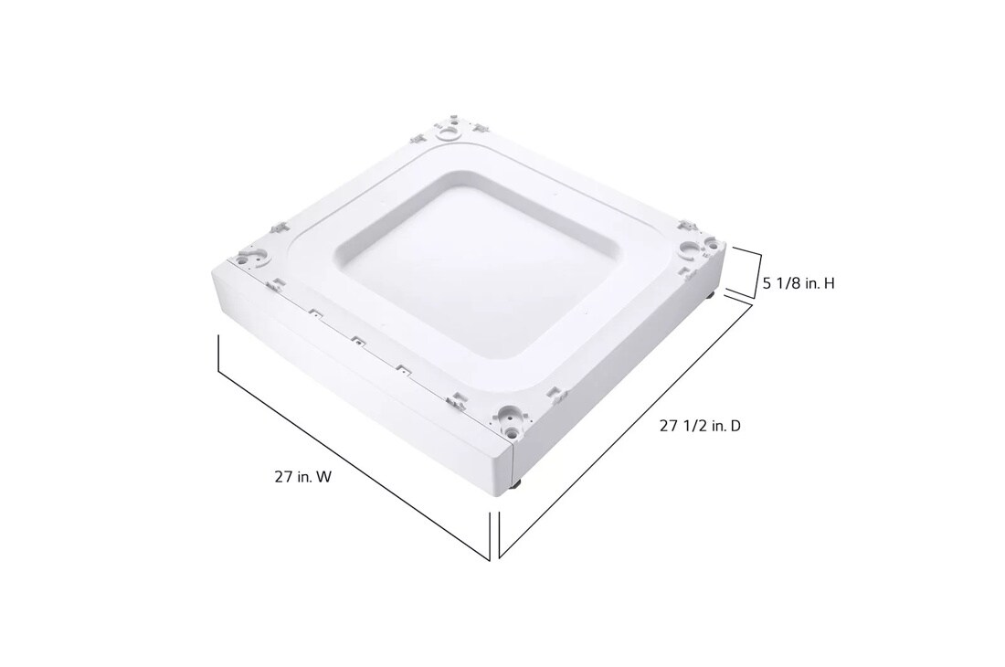 ADA Compliant Laundry Pedestal Riser view 2