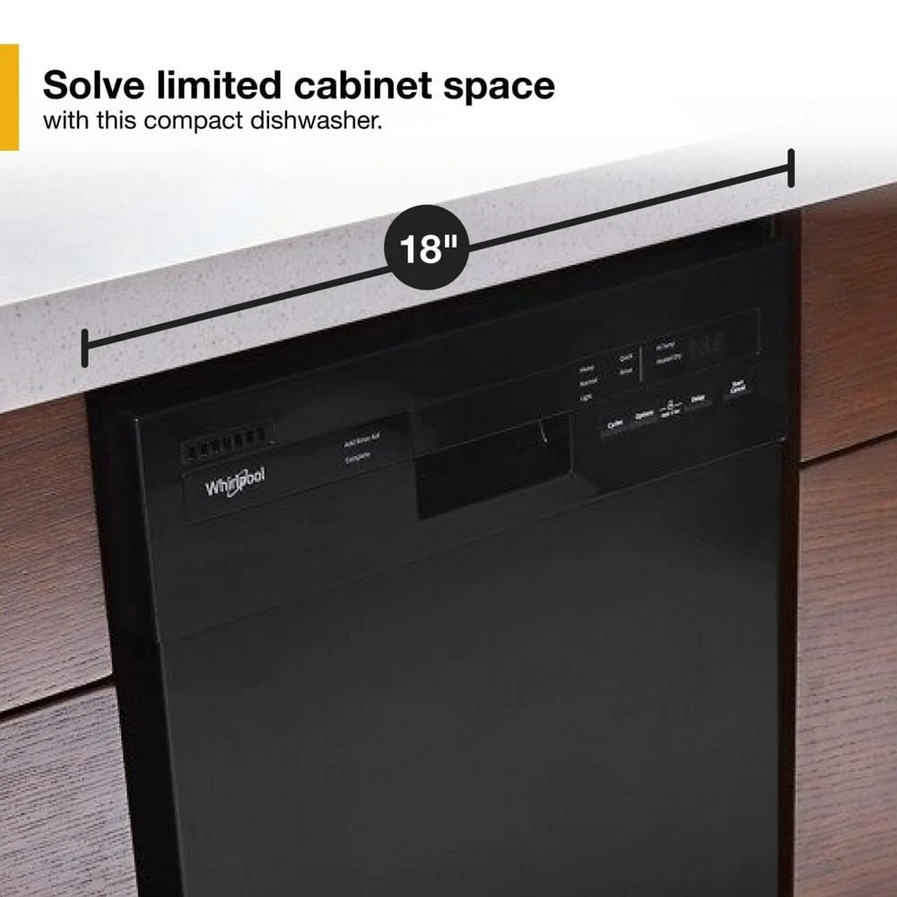 Small-Space Compact Dishwasher with Stainless Steel Tub view 6